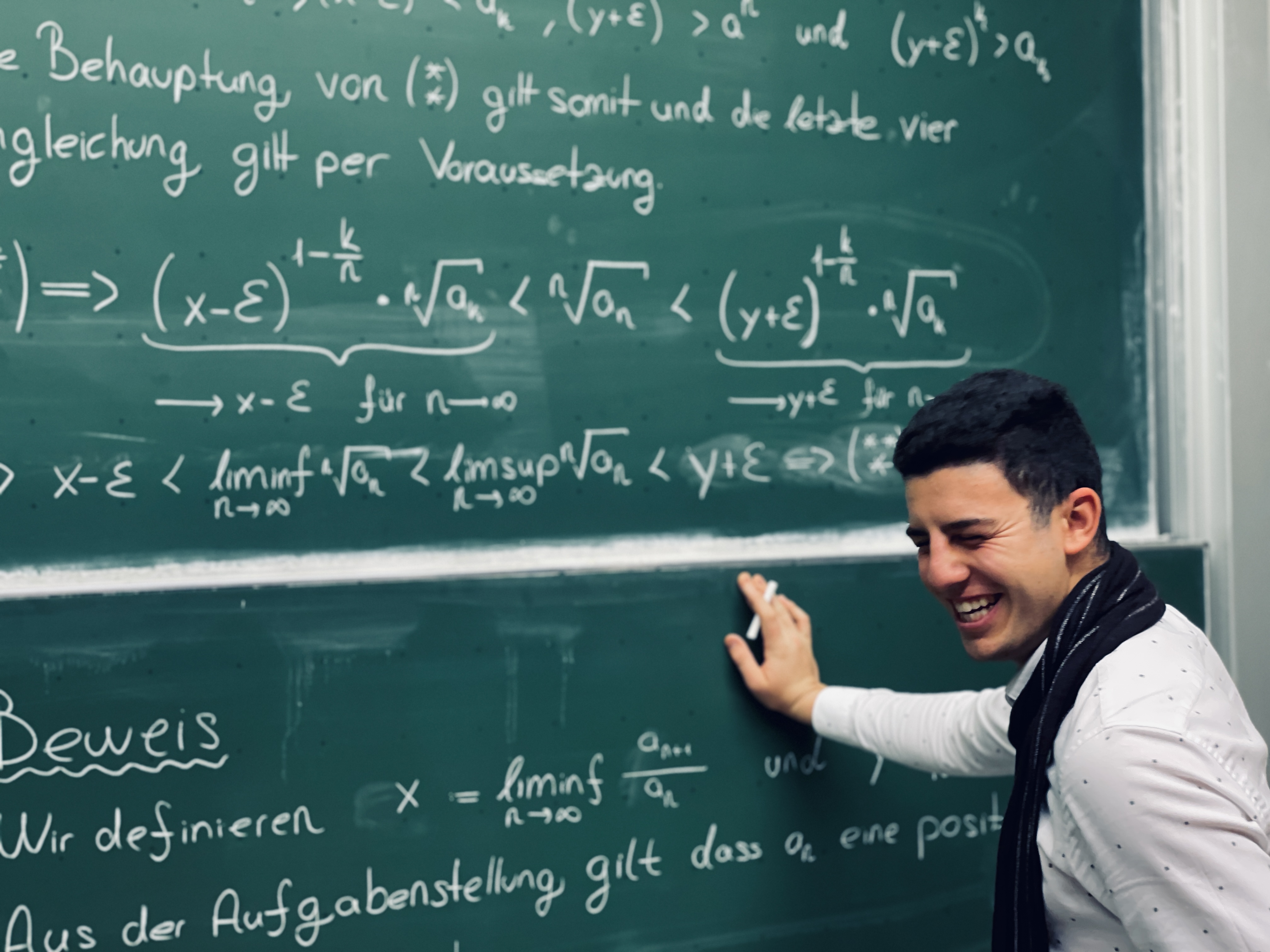 Mirkan Günkaya im Tutorium